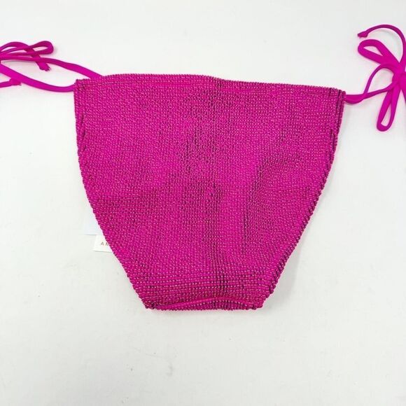 GOOD AMERICAN Women's Pink Bikini Bottom - Picture 7 of 7